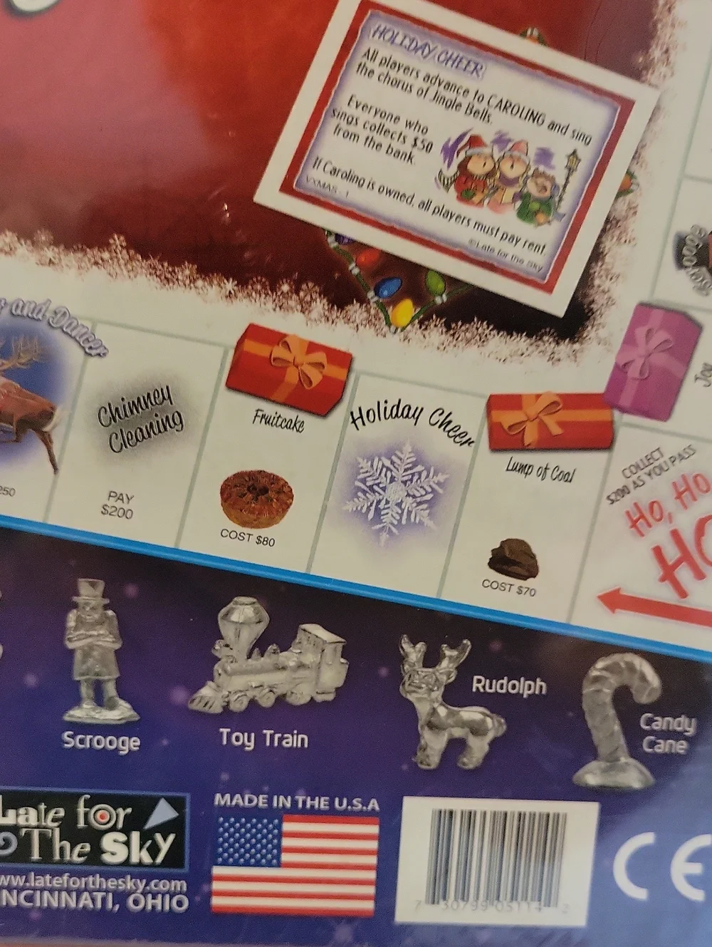 Christmas-Opoly Board Game